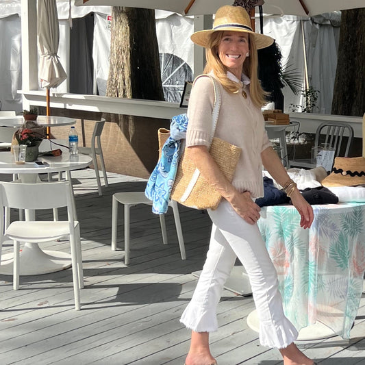 Cashmere Cable Sweater - Half Sleeve