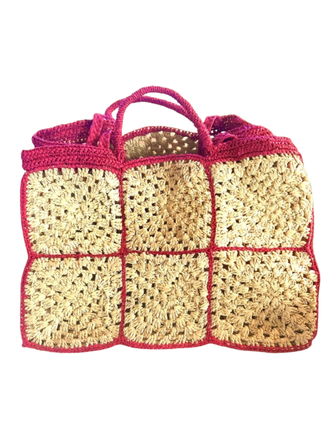 Fuchsia Beach Bag