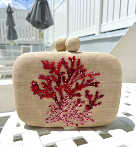 Coral Beach Clutch