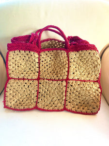 Fuchsia Beach Bag