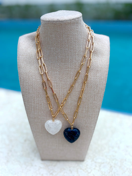 Puffy Heart Necklace