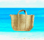 Load image into Gallery viewer, Raffia Crossbody Tote
