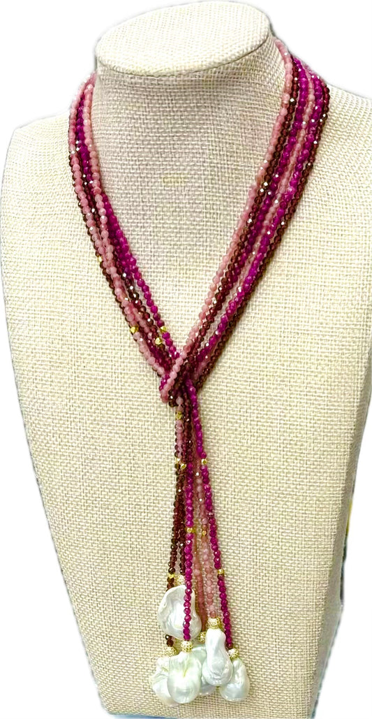 Baroque Pearl Lariat