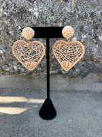 Load image into Gallery viewer, Heart Earrings
