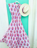 Load image into Gallery viewer, Colorful Maxi Dress / Lavender &amp; Mandarin
