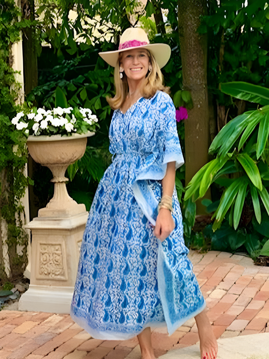 Packable Panama Hat - Magenta & Lavender