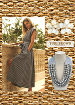 Load image into Gallery viewer, White Flower Earrings

