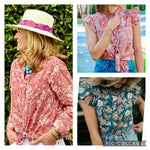 Load image into Gallery viewer, Floral Tops Long &amp; Short Sleeve - Summer Savings
